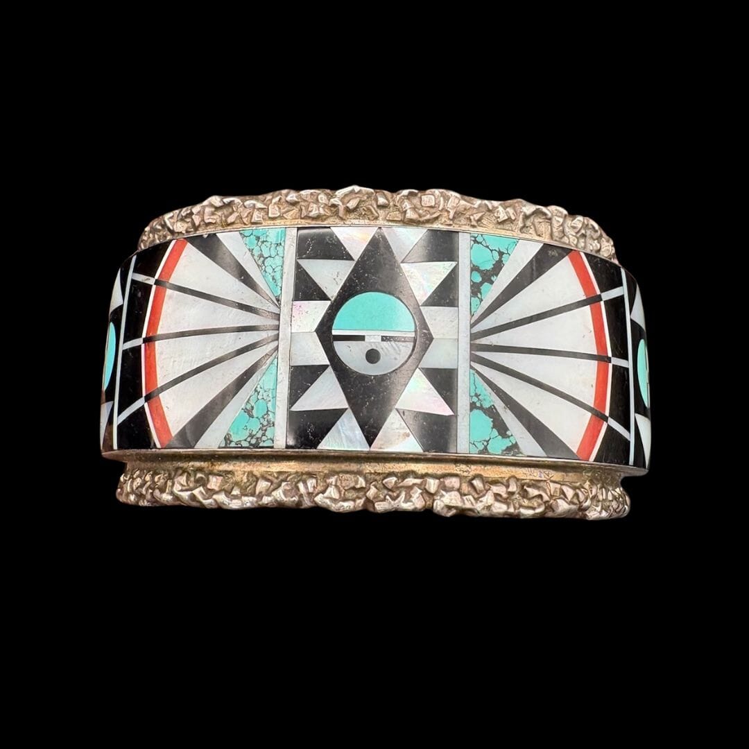 Geometric Inlay Statement Cuff - CMH380