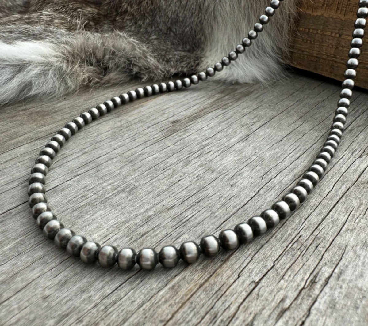 German Silver 6mm Necklace - GSN6M