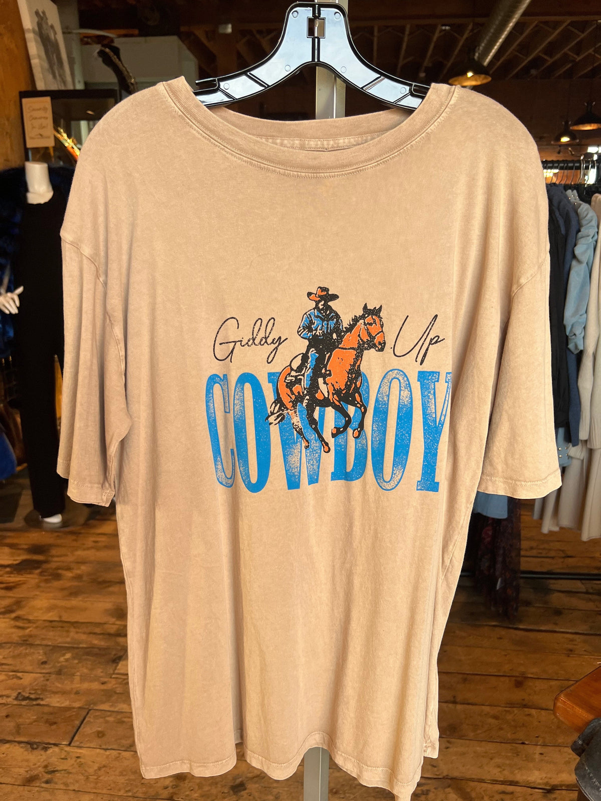Giddy Up Cowboy Tee - THRT4