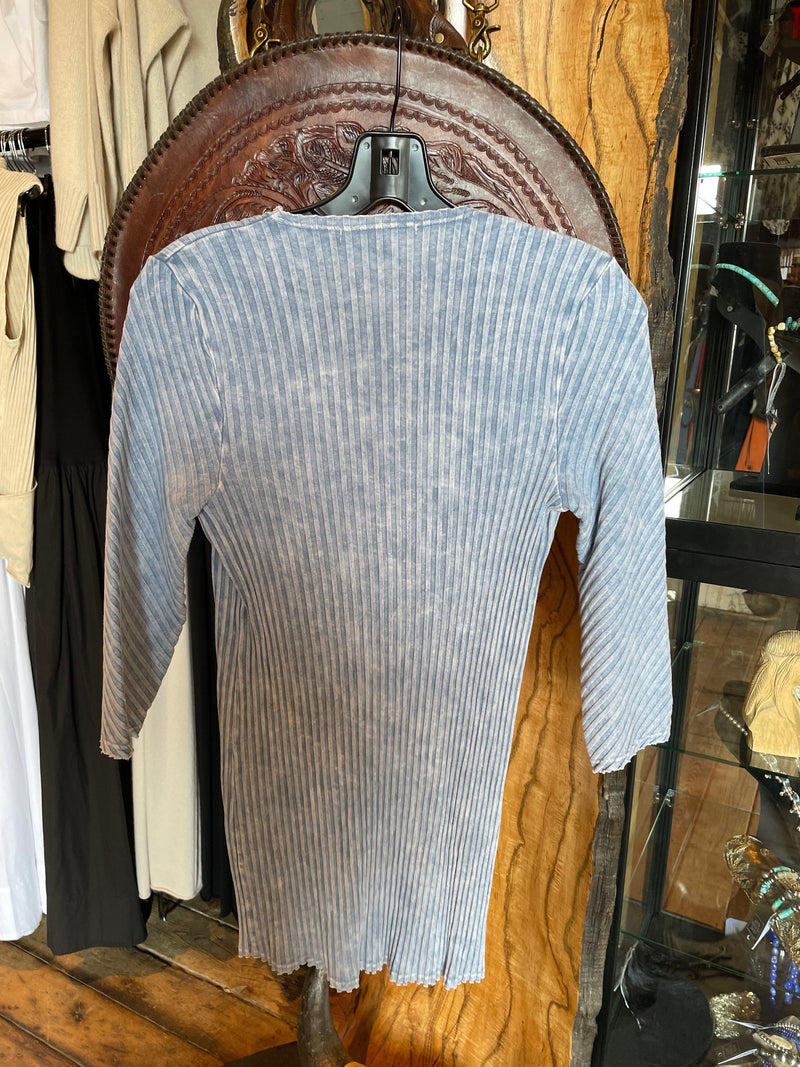 Gilda Top - Testimony - Azure - T25AZ