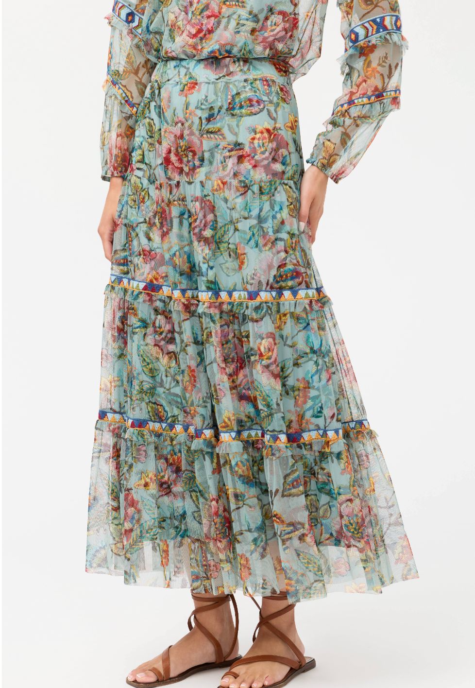 Gillian Arcellis Tiered Skirt - C72625