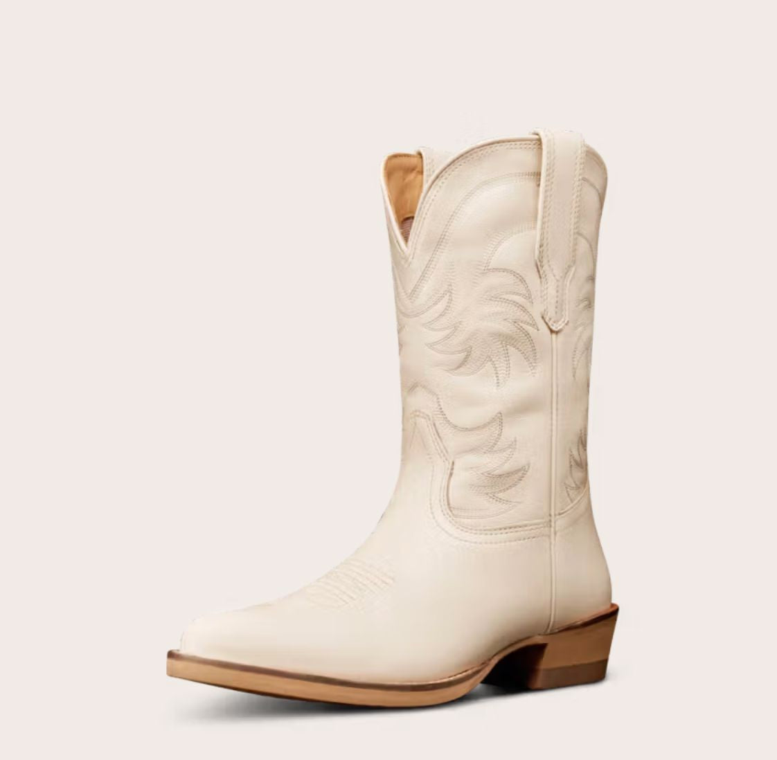 Girl's Kid Boot - The Annie - Bone - KBAB