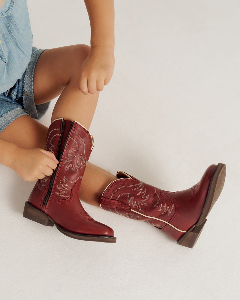 Girl's Toddler Boot - The Annie - Scarlet - Tecovas - TBAS