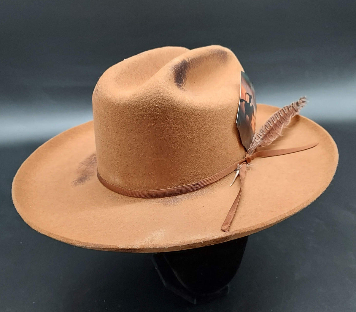 "Give Heaven Some Hell" Embellished Stetson - HIML65 - Size 7 1/4