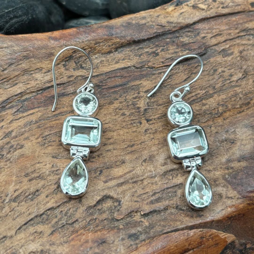 Green Amethyst Earring - EIG20