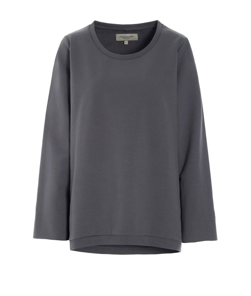 Grey Crew Cotton Sweatshirt - 71605G