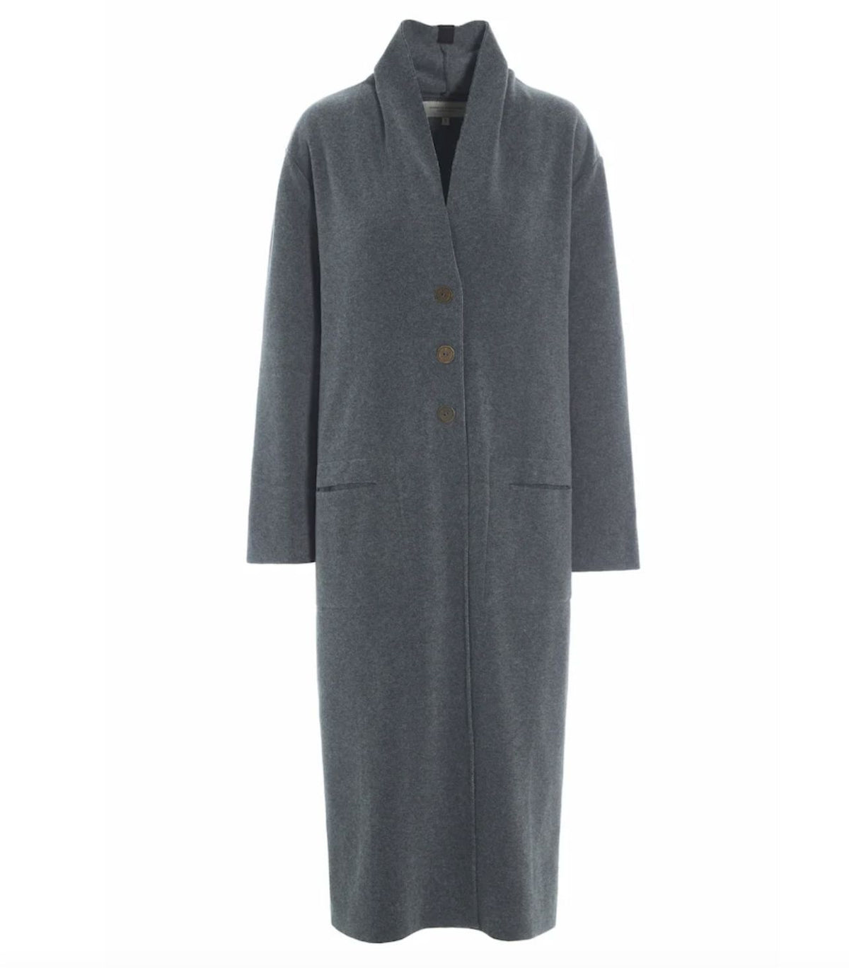 Grey Fleece Duster - 7162GR