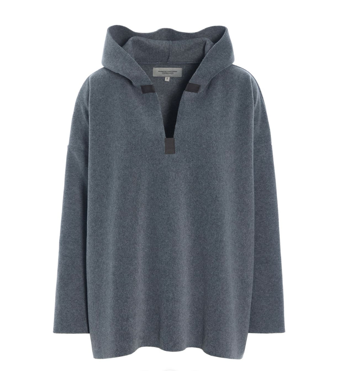 Grey Fleece Hoodie - 1413GR