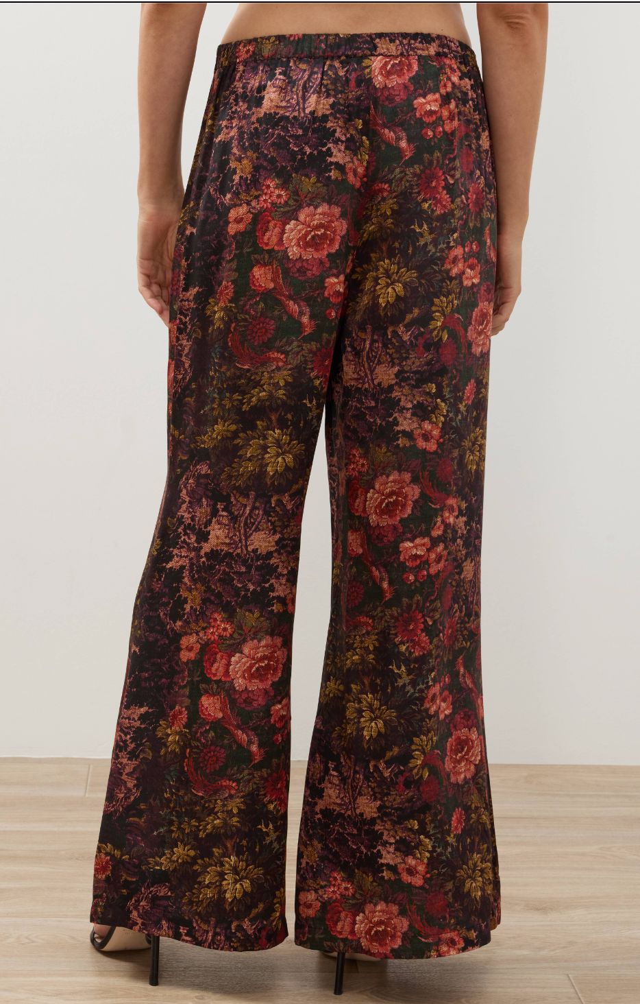 Gura Silk Wide Leg Pant - 40026G