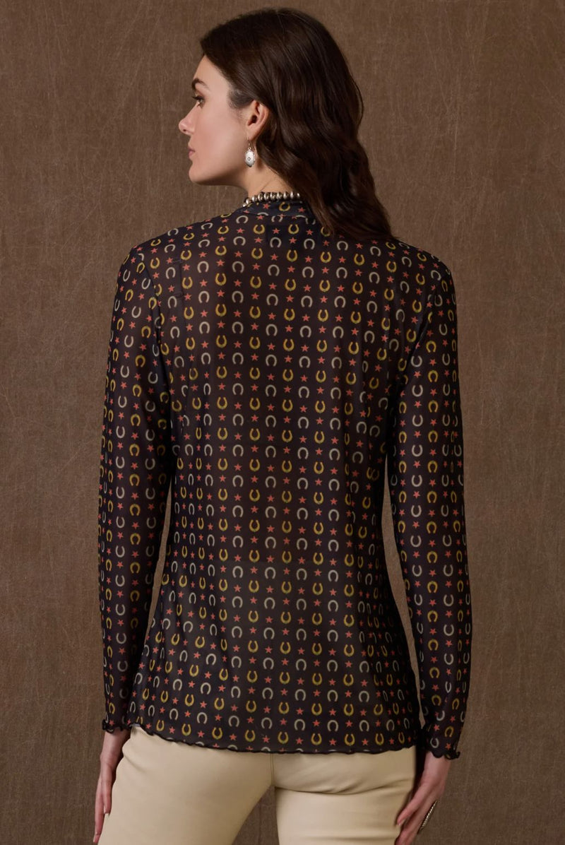 Hard Luck Sheer Tee - Double D Ranch - T4103