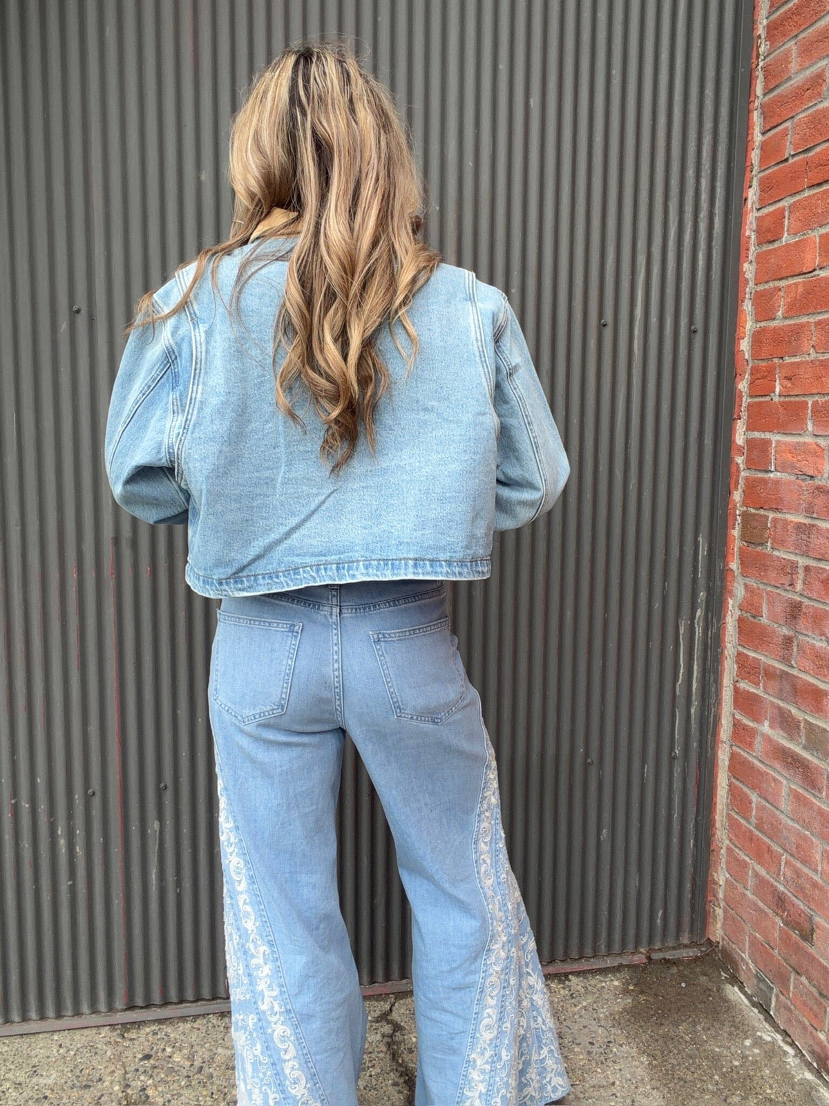 High Rise Flare Denim - BY1227