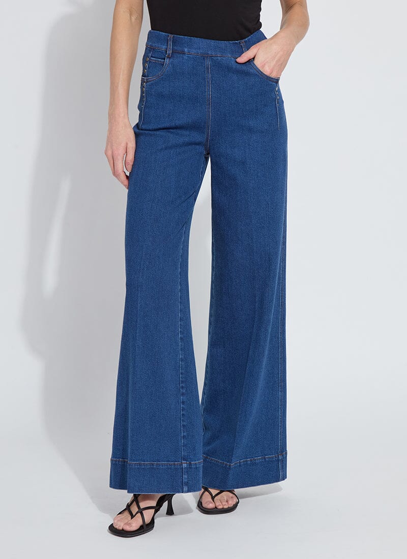 High Waisted/Wide Leg Denim - LY3637
