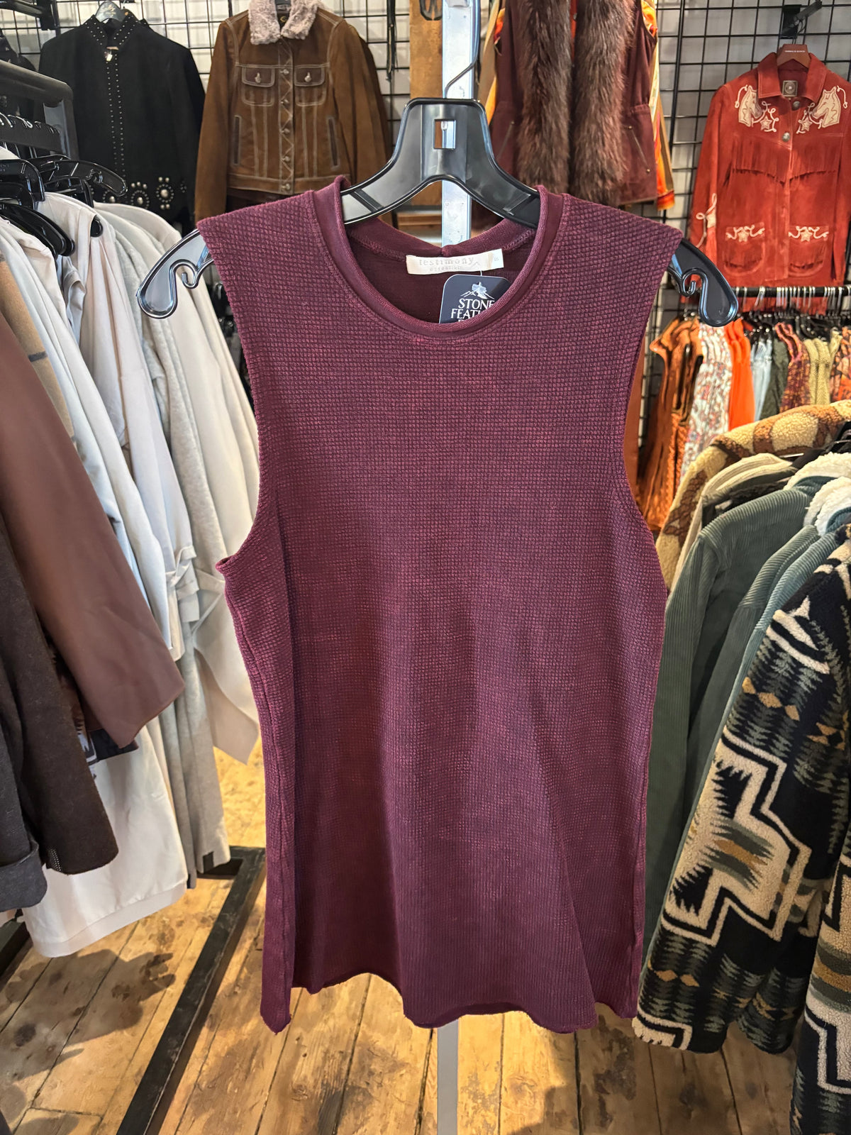 Honeycomb Tank - Cordovan - Testimony - T14D