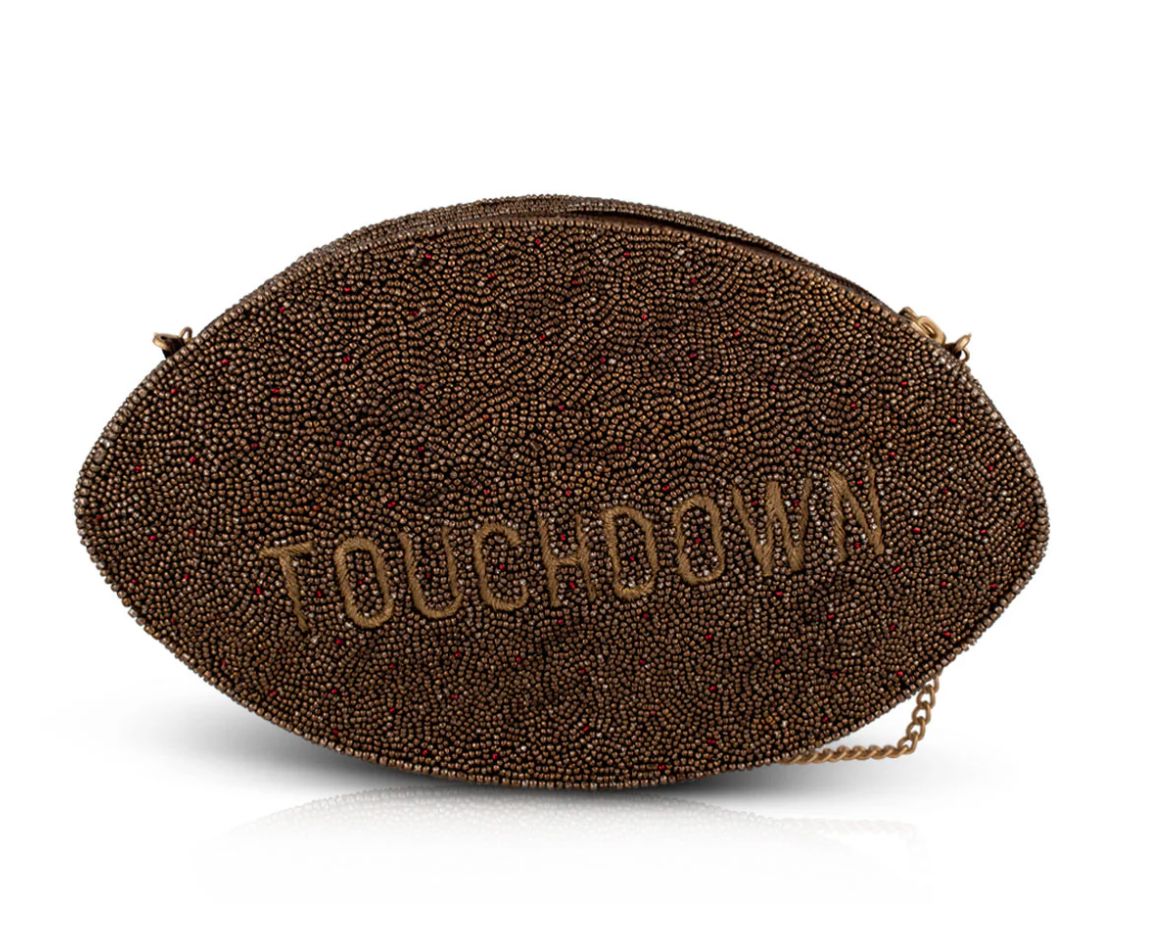 Huddle Up Beaded Crossbody Handbag -