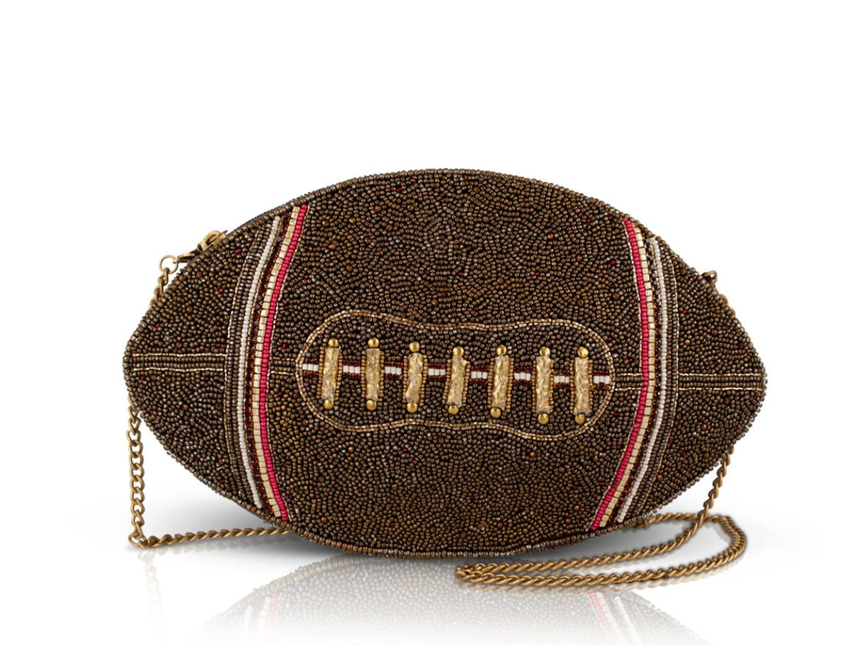 Huddle Up Beaded Crossbody Handbag -