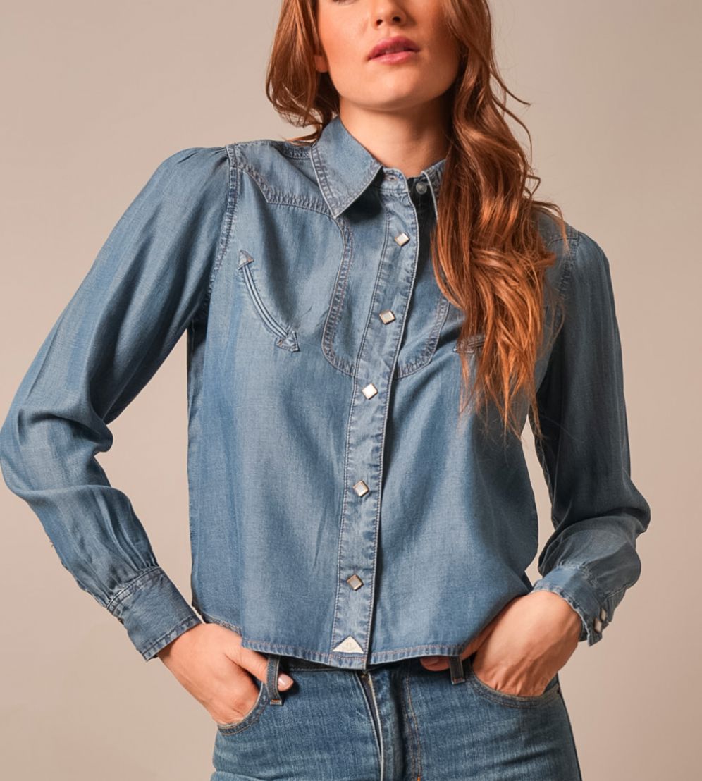 Indigo Cece Blouse - WYO90D