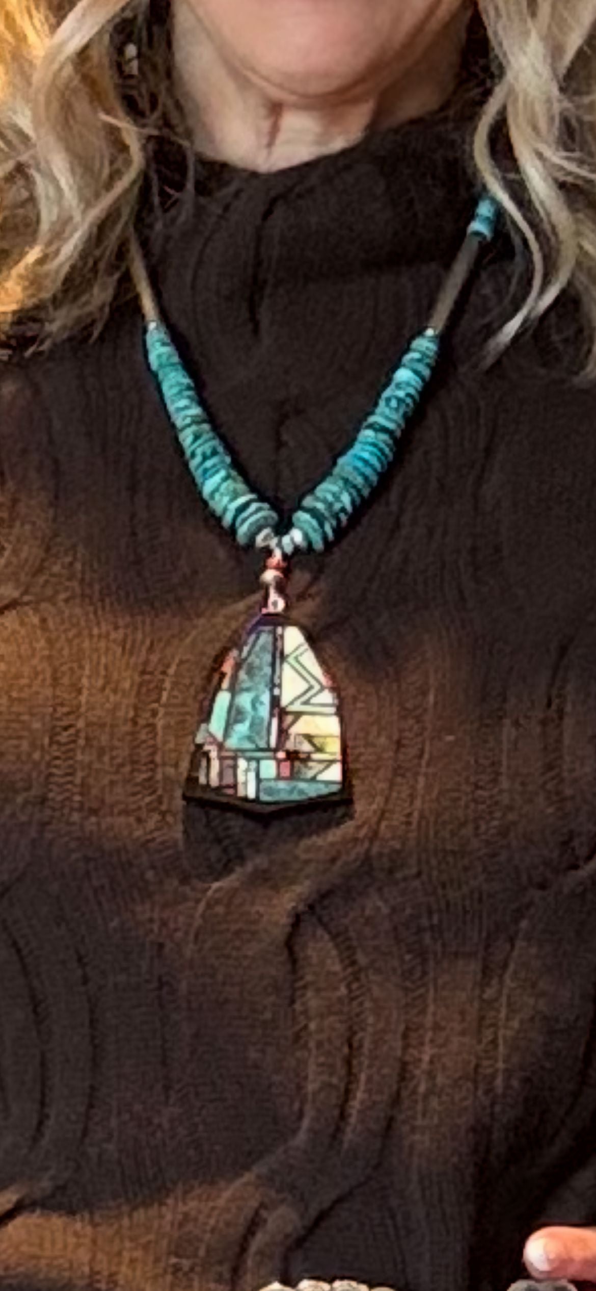 Inlay Pendant/Necklace - PCTN1