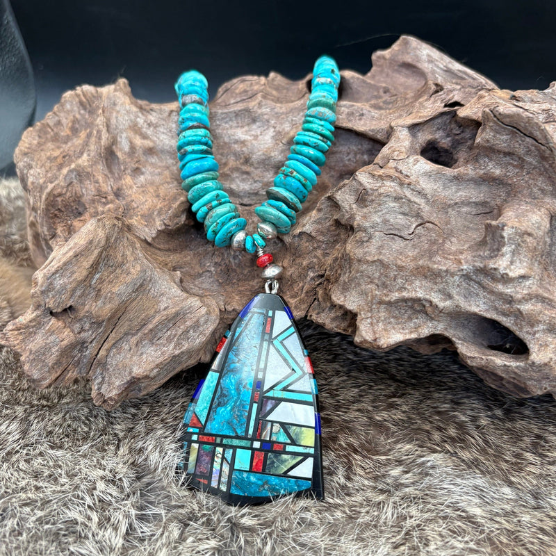 Inlay Pendant/Necklace - PCTN1