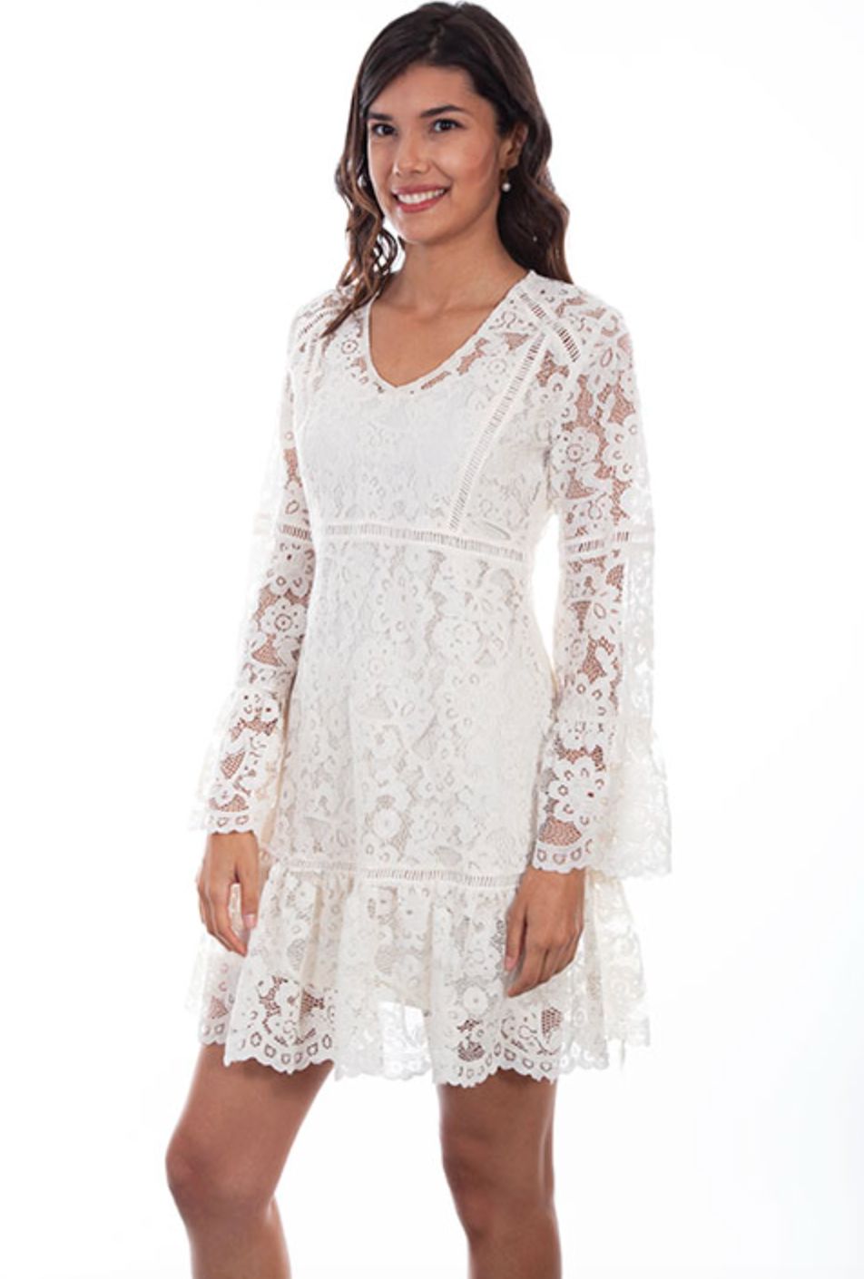 Ivory Lace Dress - HC557I