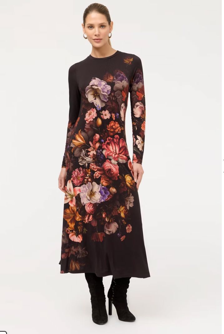 Janie Midi Dress - Beckett - T30025