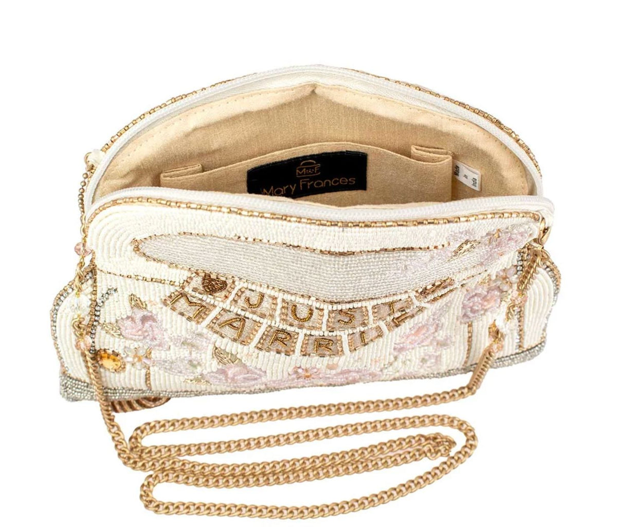 Just Married Beaded Bag - MFS002367