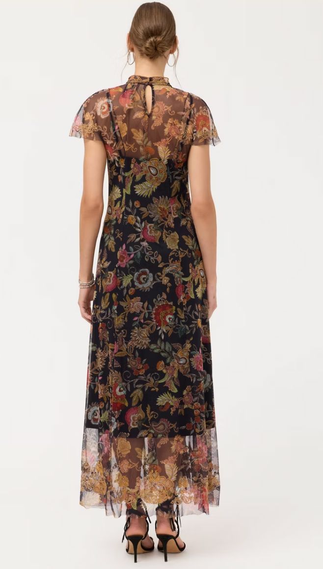 johnny was beaded mesh dress Buy Black Beaded Mesh Dress