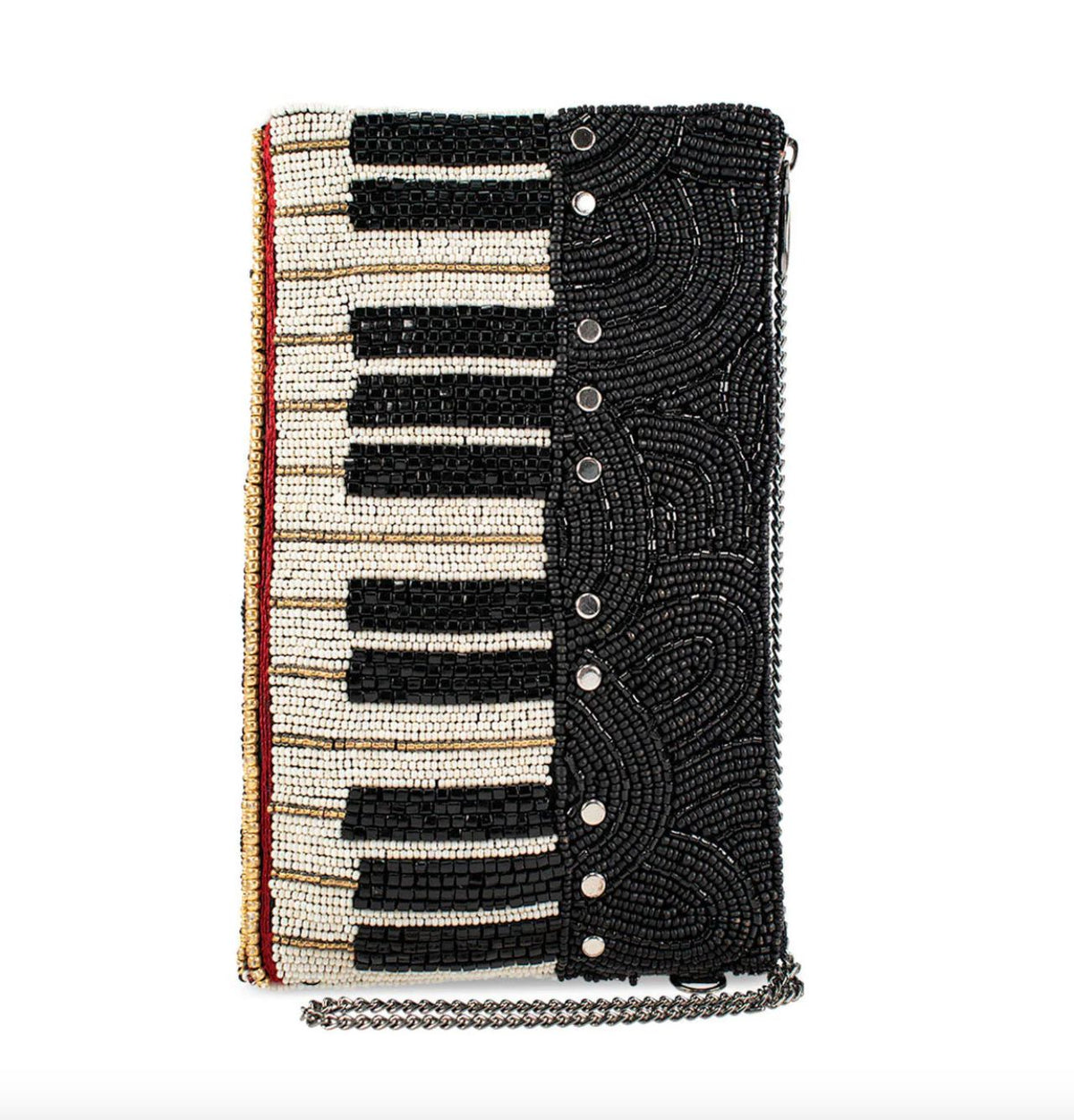 Keys to My Heart Crossbody Beaded Bag - MFS001909