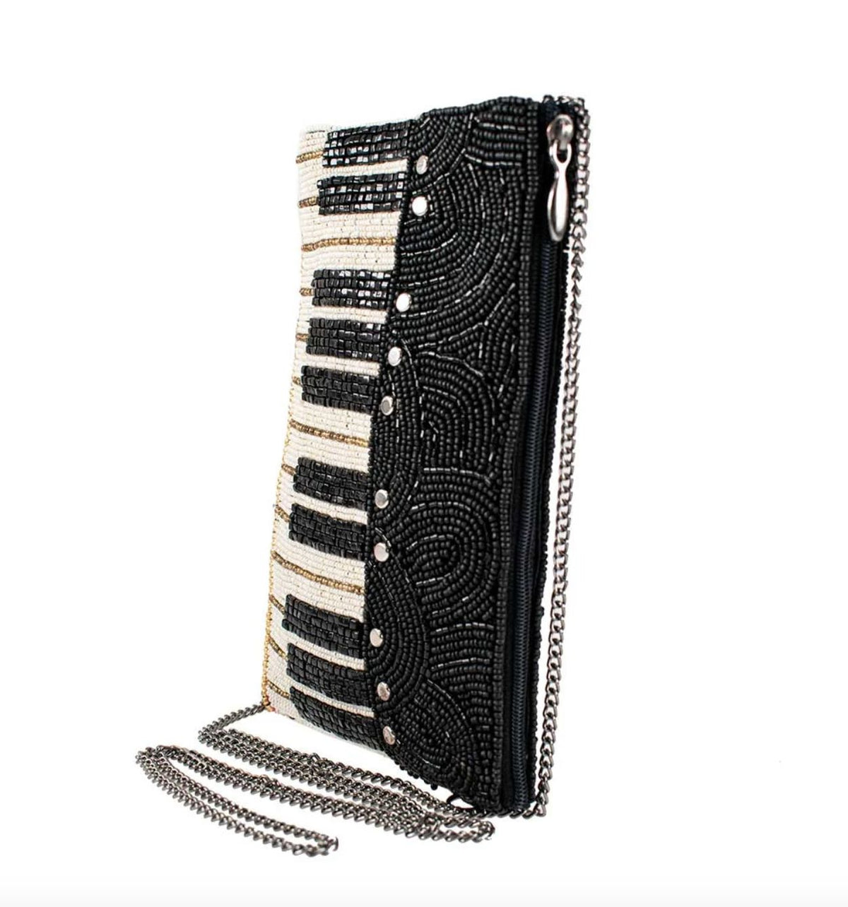 Keys to My Heart Crossbody Beaded Bag - MFS001909