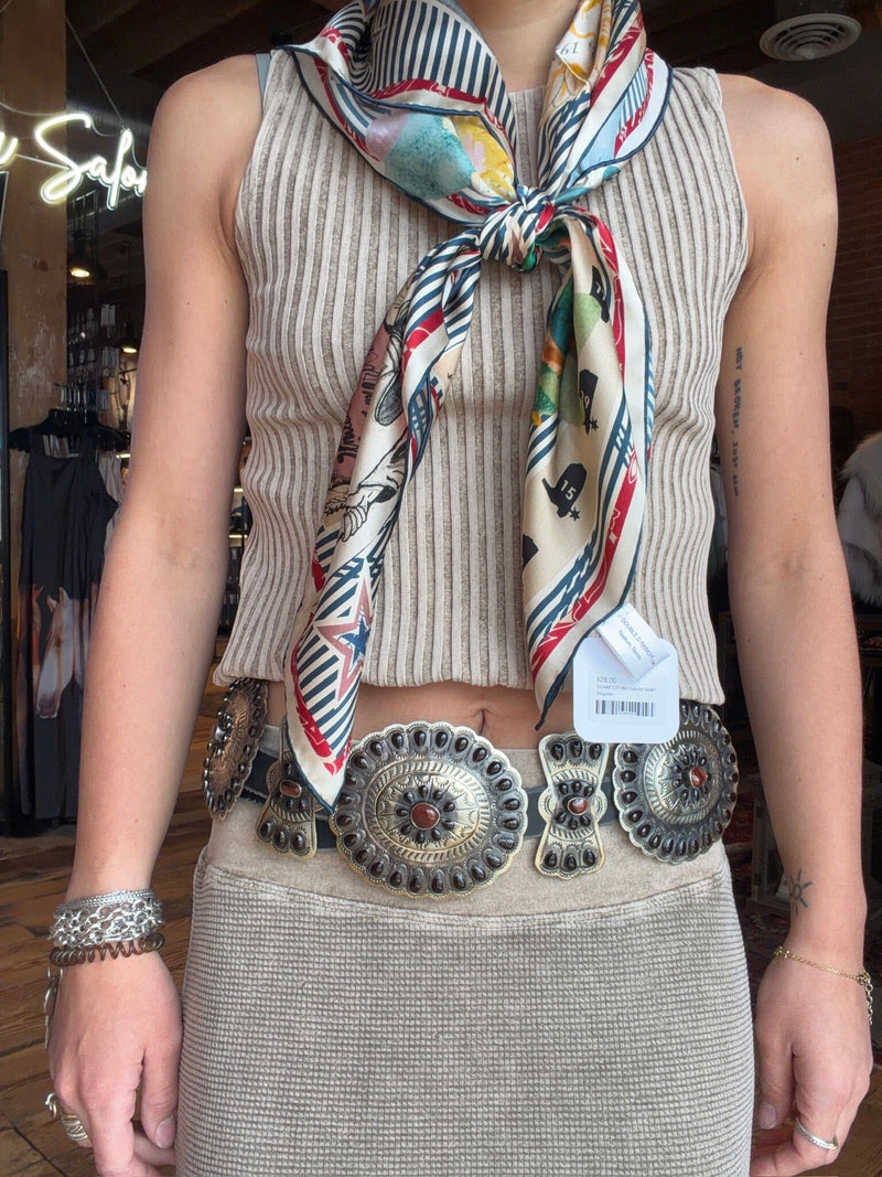 Khaki Ribbed Tank - Testimony - T13K