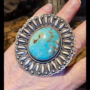 Kingman Turquoise Ring - Size 9 - RSW16