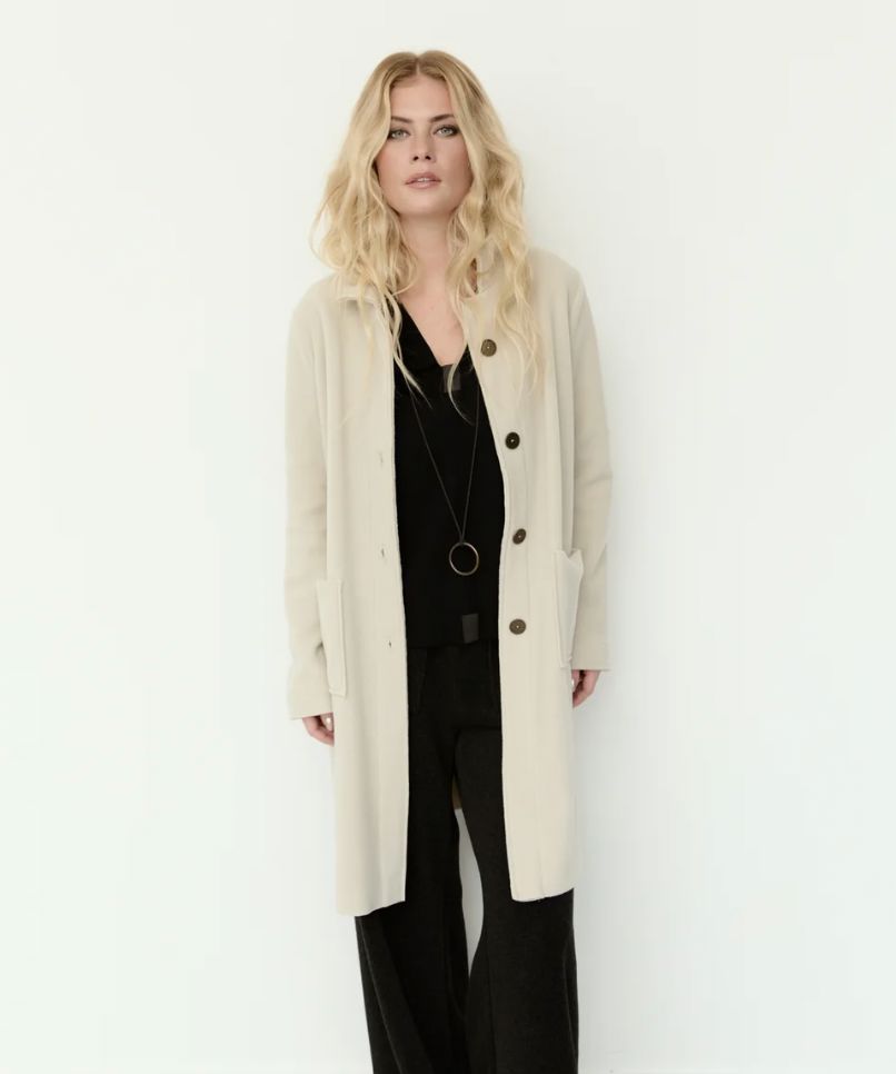 Kit Fleece Midi Jacket - 7182KT