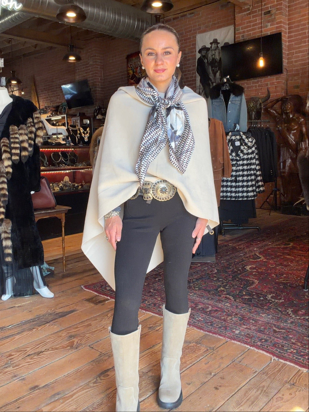 Kit Fleece Poncho - Henriette Steffensen - 4026KT