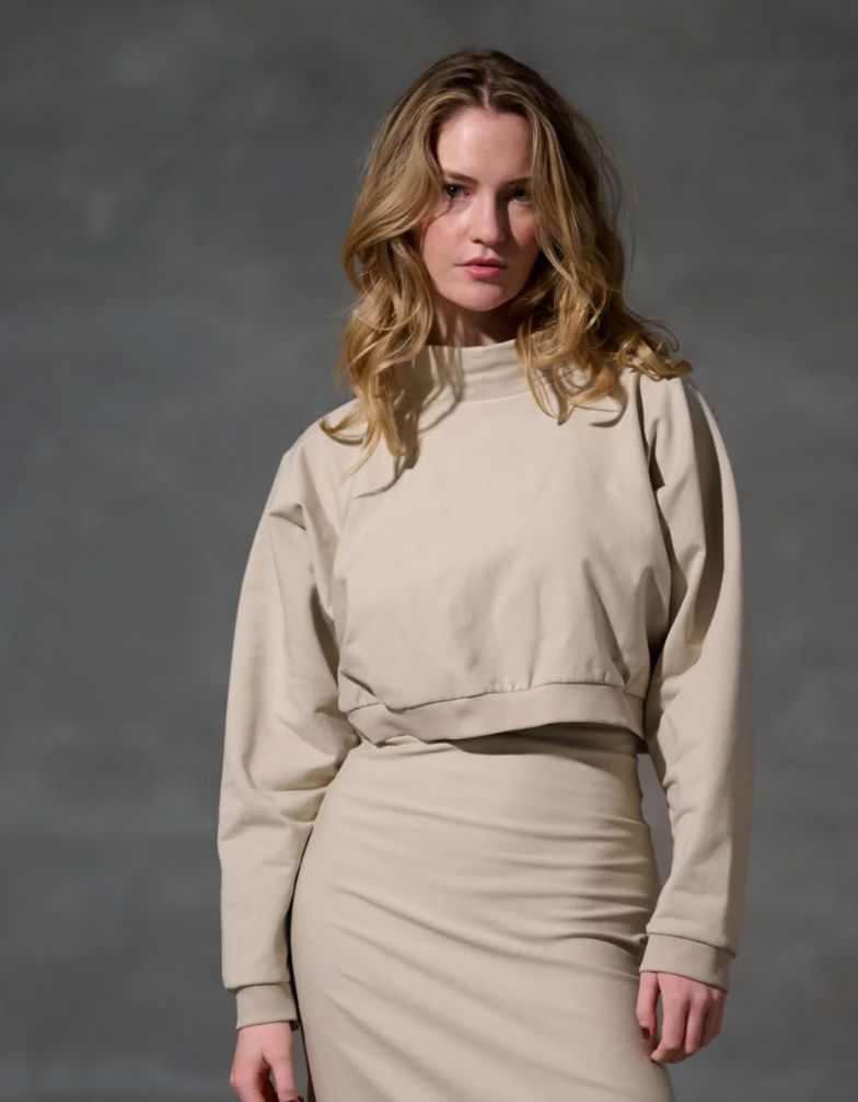 Kit Jersey Cropped Top - Henriette Steffensen - 71016K