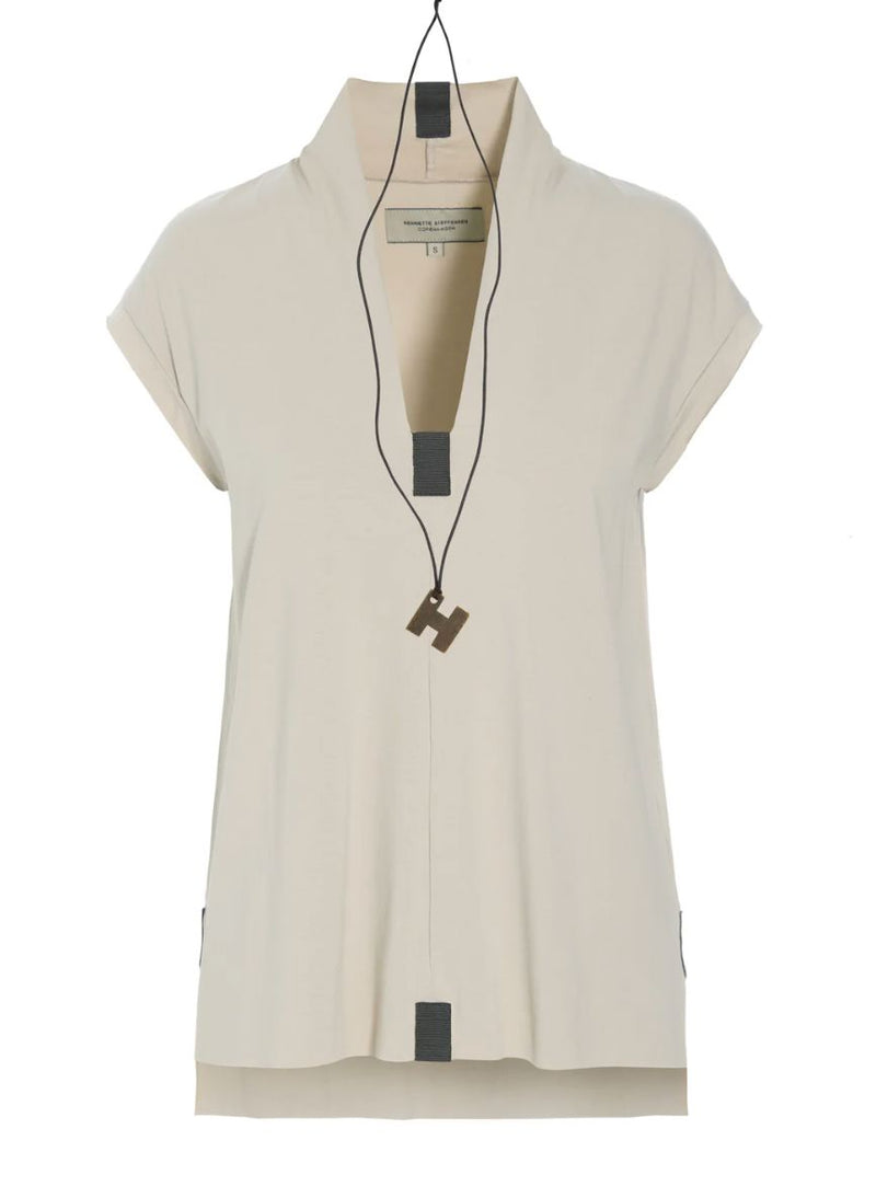 Kit V-Collar Blouse - Hennriette Steffensen - 96103K
