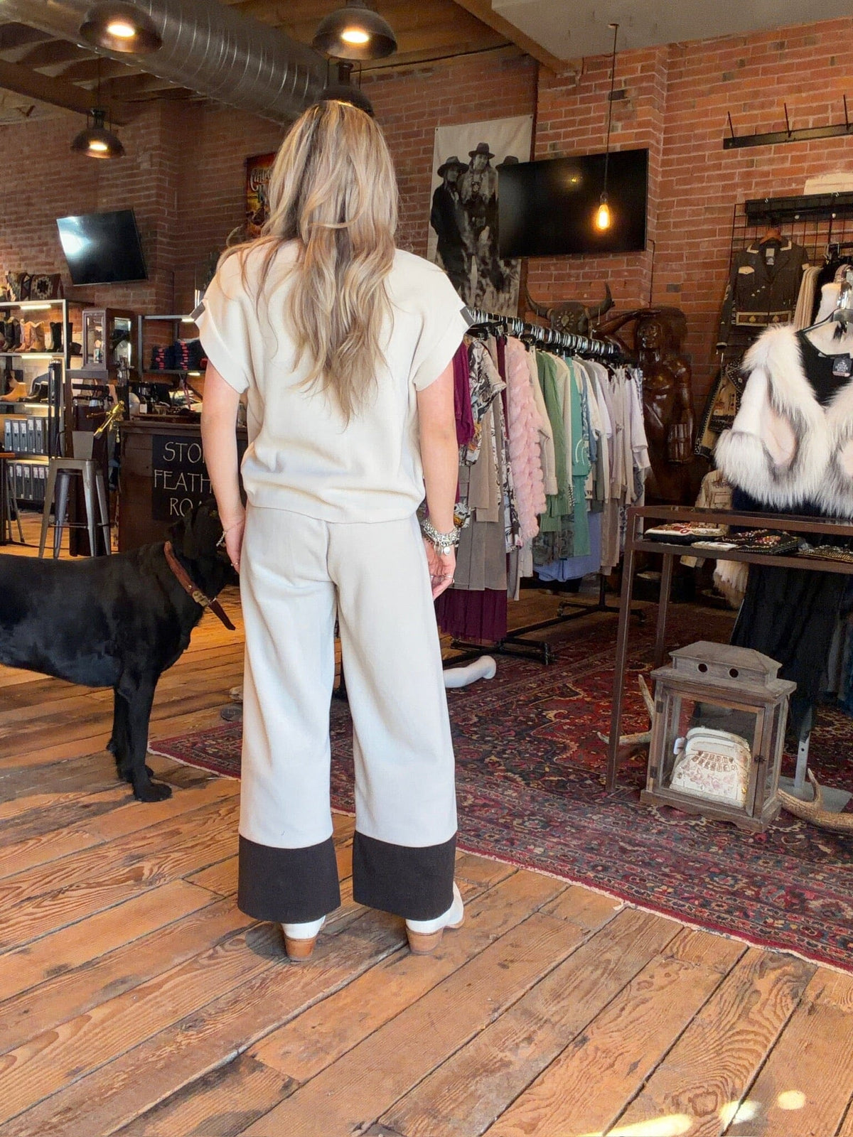 Kit/Chocolate Fleece Pant - Henriette Steffensen - 2119KC