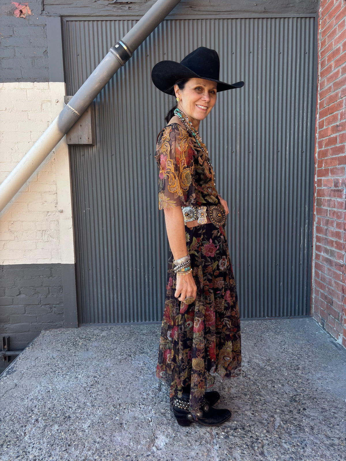 Kristy Mesh Dress - Johnny Was - C32525