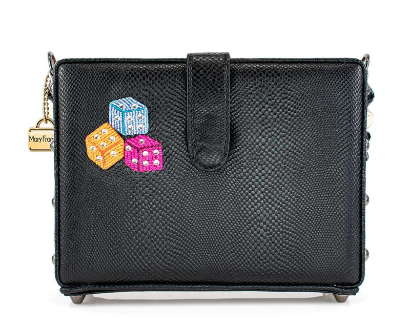 Lady Luck Crossbody Beaded Handbag - MF24137