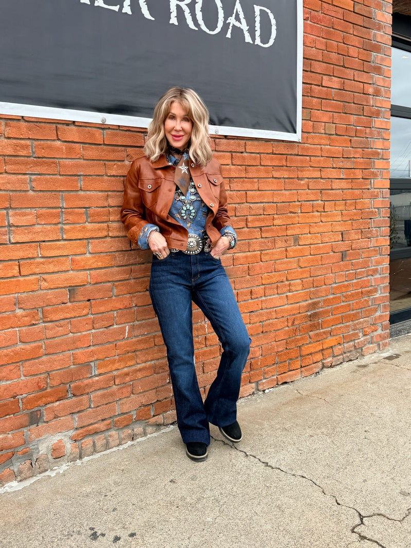 Lamb Jacket - Cognac - Scully - L1031C