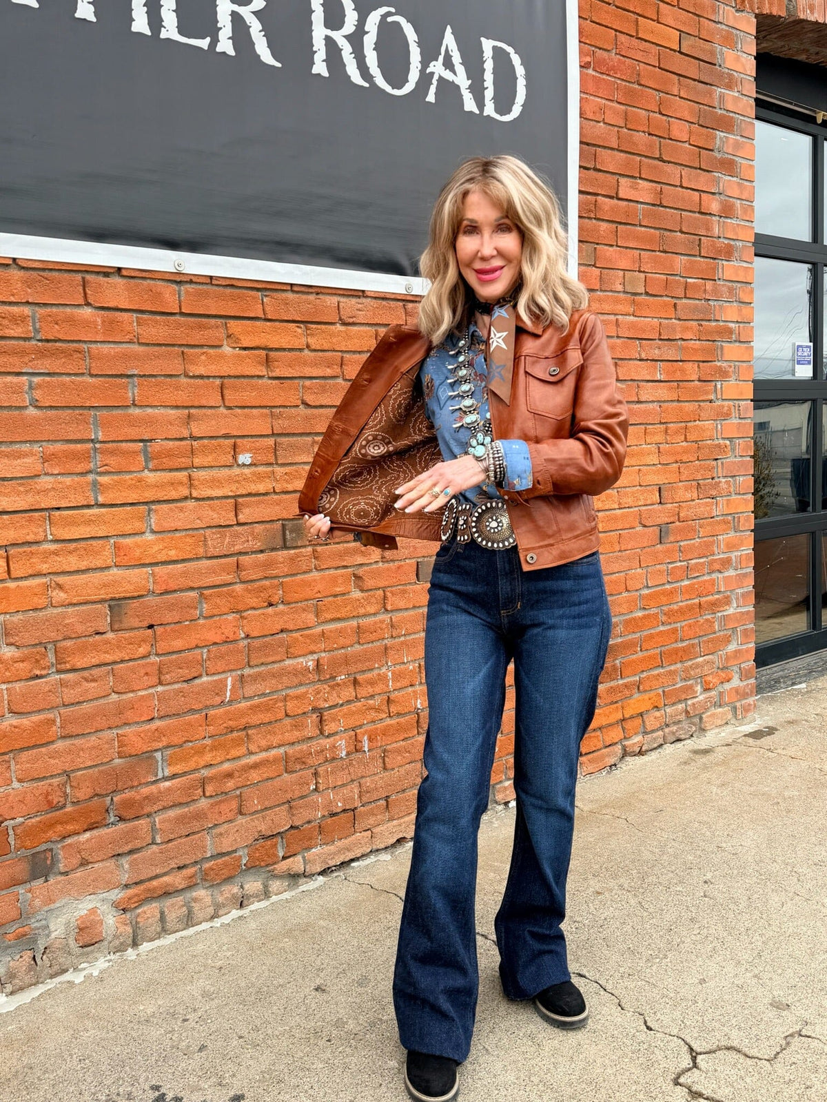 Lamb Jacket - Cognac - Scully - L1031C