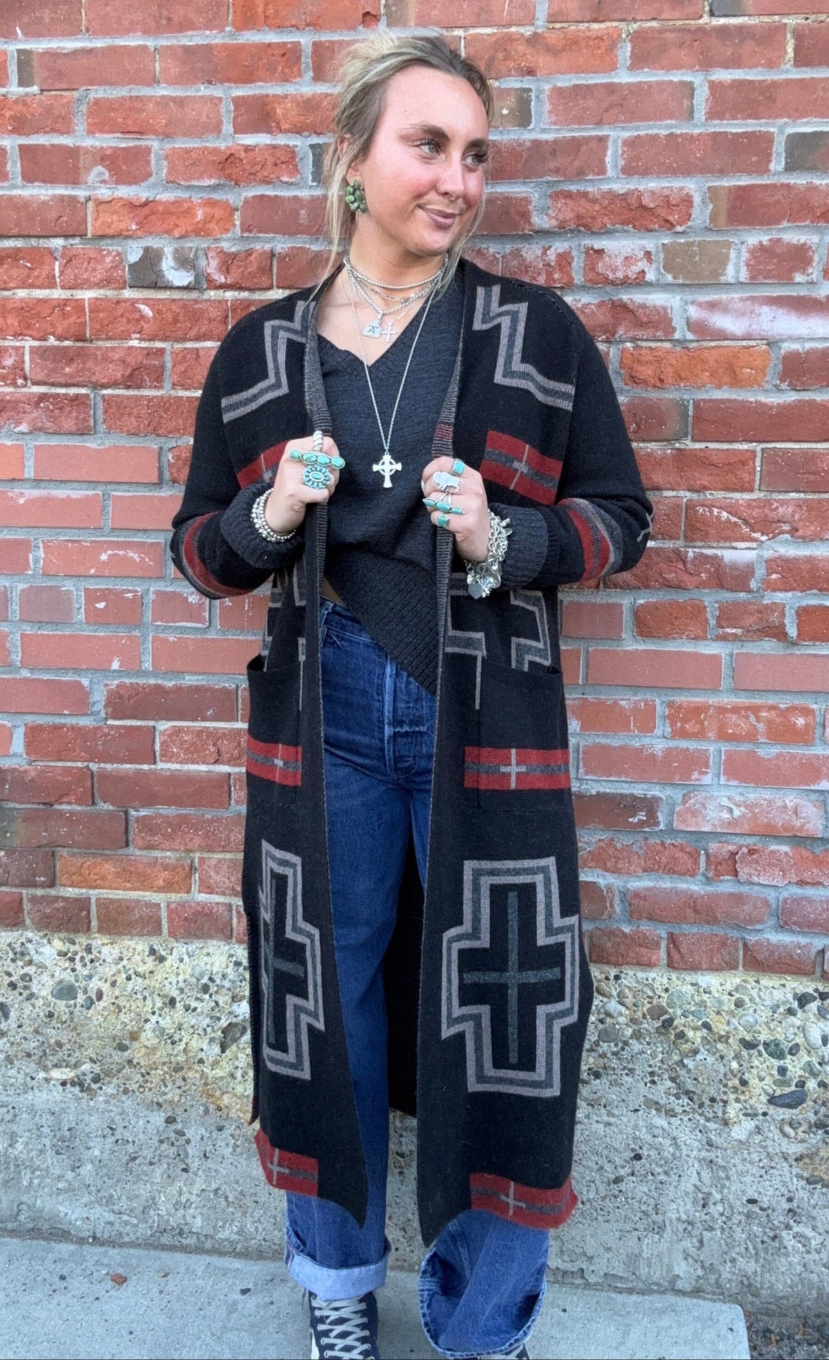 Lambswool Duster Sweater - Pendleton - TC0131