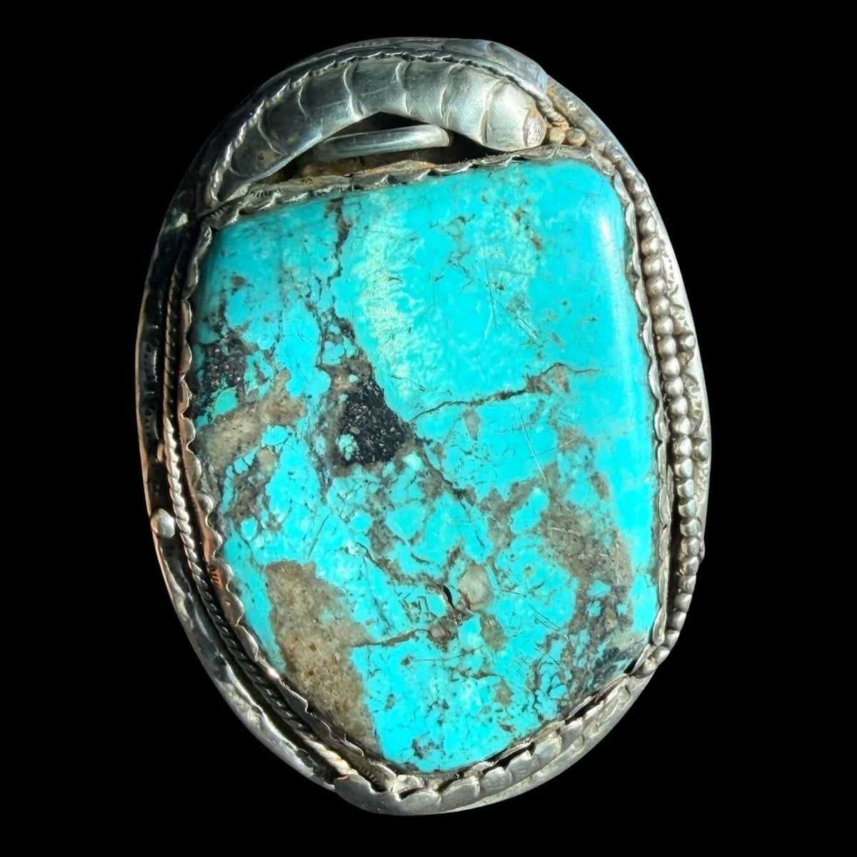 Large Stone Kingman Cuff - CMH282