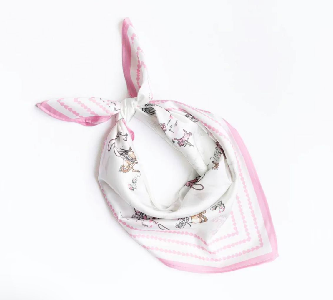 Lasso Lady Satin Scarf - ICSC-2
