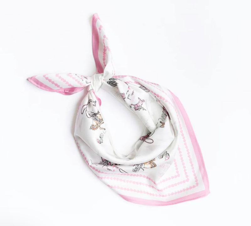 Lasso Lady Satin Scarf - ICSC-2