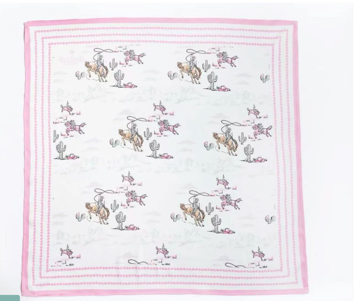 Lasso Lady Satin Scarf - ICSC-2