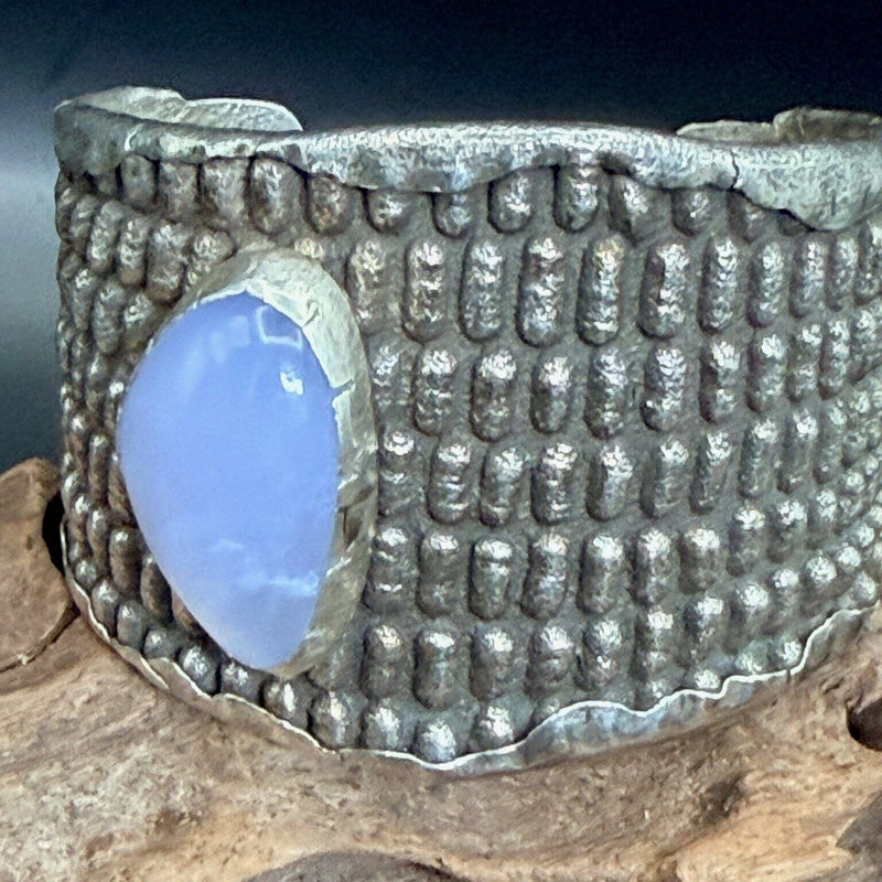Lavender Chalcedony/Sterling Silver Cuff - CMH240