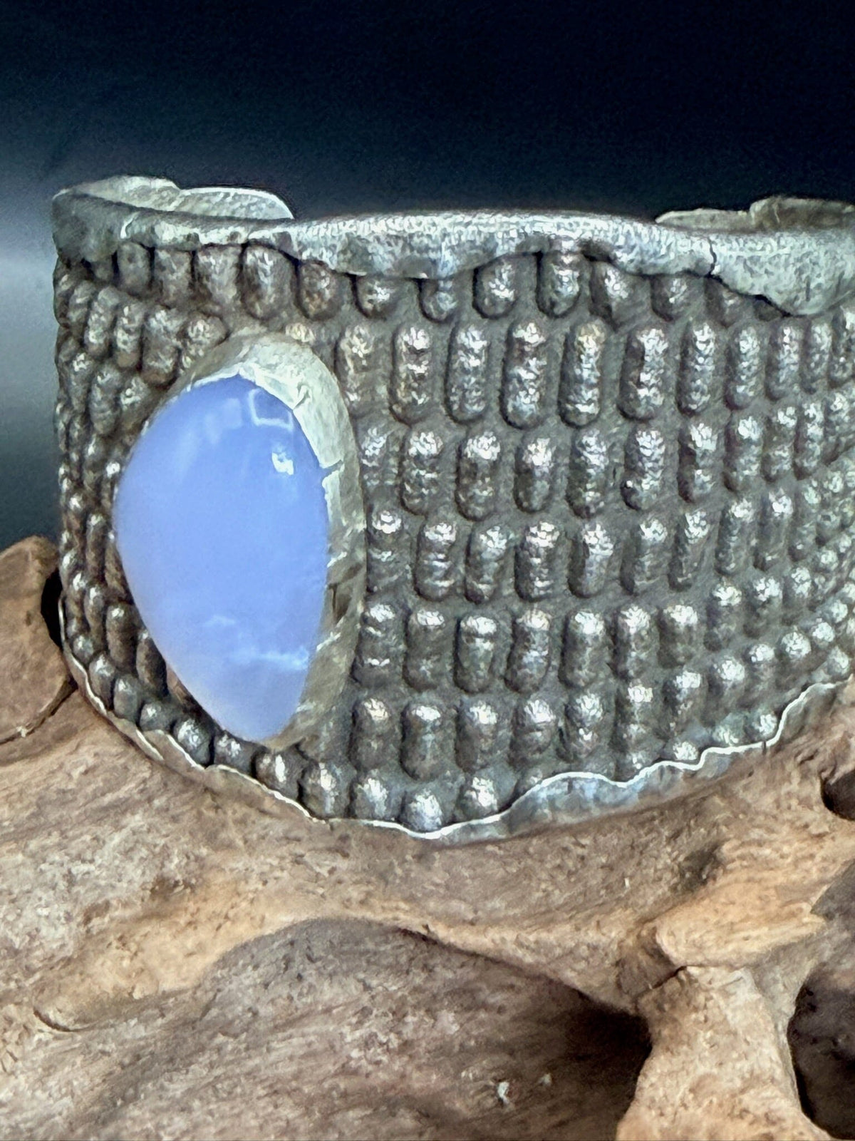 Lavender Chalcedony/Sterling Silver Cuff - CMH240