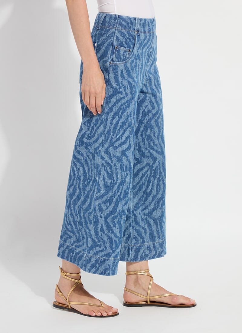 Leo Denim Palazzo Pant - Lysse - LY3878