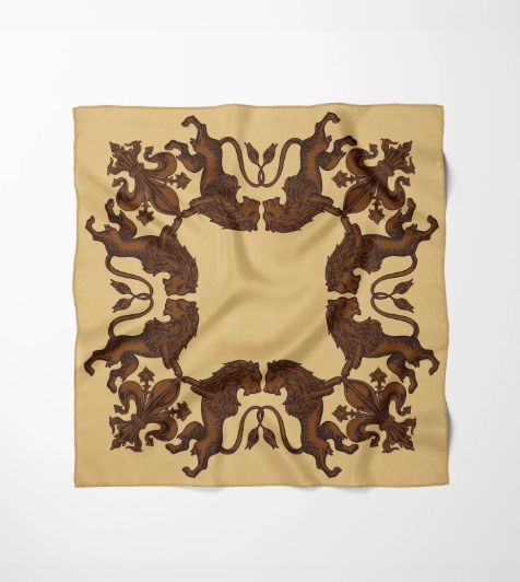Leone Silk Scarf - EM1038