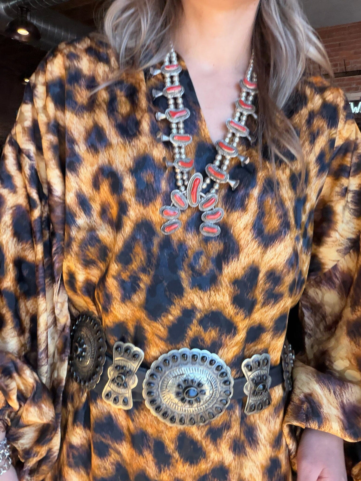 Leopard Fiona Dress - EM1106