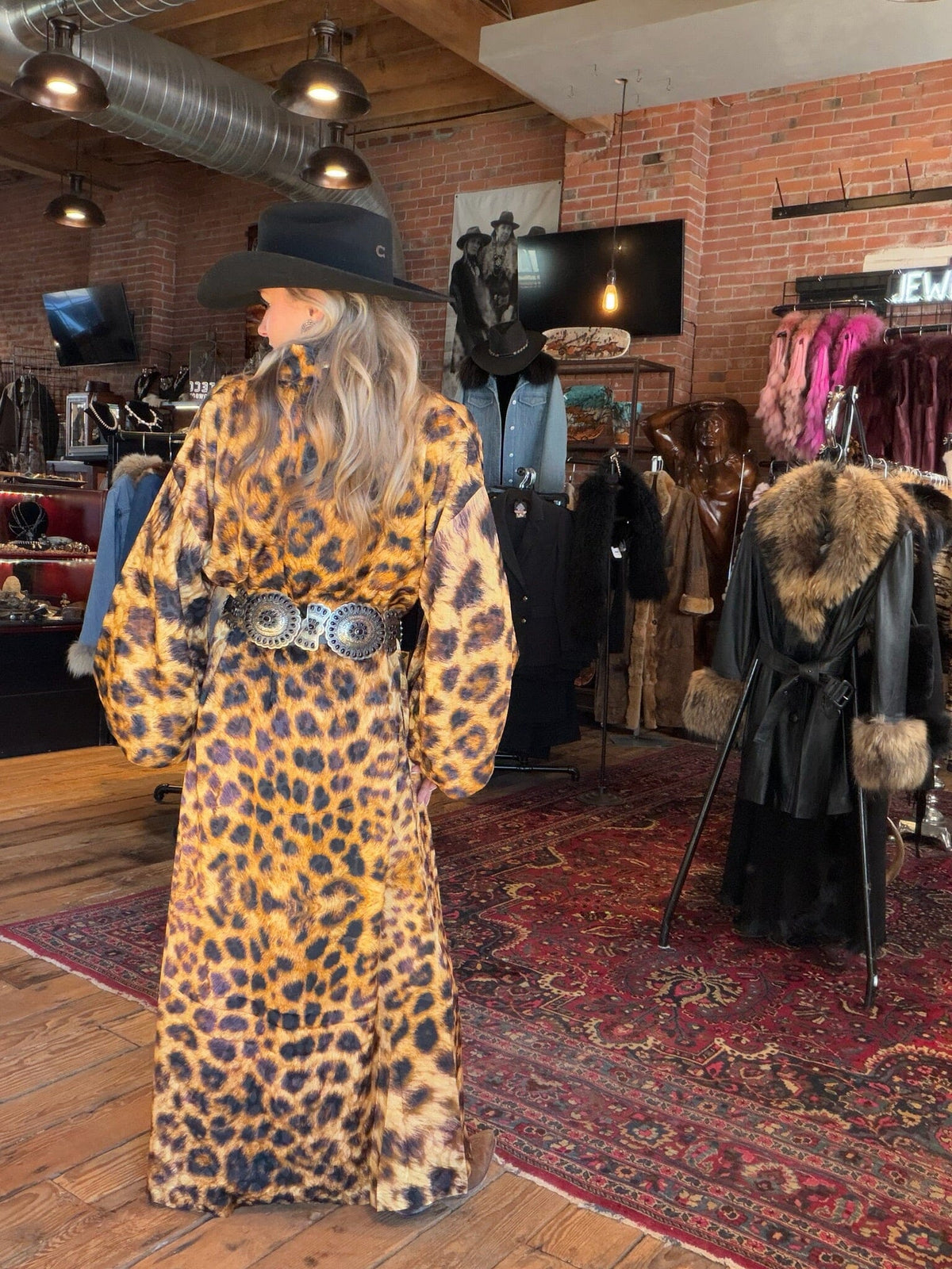 Leopard Fiona Dress - EM1106